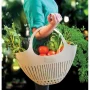 Garden Colander Harvest Basket in Green - Image 3