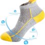 J.WMEET Mens Low Cut Ankle Athletic Socks Cotton Mesh Cushioned Running Ventilation Sports Tab Socks 5Pack - Image 2