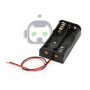 5Pcs Battery Holder Case Box with 3" Wire Leads for 2X Series AA Batteries 3V US - Image 3