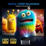 Magcubic HY350 Pro 580ANSI Projector Android 11 4K 1080P Wifi6 Voice Control Allwinner H713 Electronic Focus BT 5.0 Home Cinema Black UK Plug - Image 2