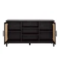 Better Homes & Gardens Springwood Cane TV Stand for TV's up to 65", Charcoal Finish - Image 5