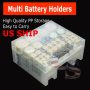 Plastic Battery Box Storage Case Holder Organizer for AA AAA C D 9V Batteries - Image 1
