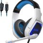 Anivia Gaming Headset 7.1 Surround Sound Headphone with USB Port Over-The-Ear Noise Cancelling, Volume Control, LED Lights Wired Headset with Mic for PC, Mac, Laptop, Computer (White) - Image 6