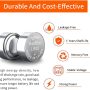 HAOFILM 3LR41,3X392,3AG3,3XL736F Advanced Alkaline Battery, 4.5V Round Coin Cell Battery, for All Bore Sight Laser Cartridges (Pack of 10) - Image 3