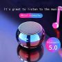 Small Bluetooth Speaker Portable Wireless,Colorful Metal case - Stereo Sound Mini Bluetooth Speaker - Image 1