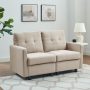 Contemporary Modular Sectional Sofa Modern Living Room Furniture Set DIY Couch Ottoman - Image 4