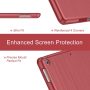 Soke Case for iPad 9th/8th/7th Generation 2021/2020/2019, [Slim Trifold Stand + Auto Wake/Sleep], Premium Protective Hard PC Back Cover for Apple iPad 10.2 Inch (Wine Red) - Image 4