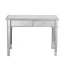 Southern Enterprises Illusions Collection Mirrored Console Table/Desk - Image 6
