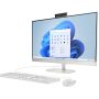 HP - 23.8 inch All-in-One Desktop PC 24-cr0410 AMD Athlon Silver 7120U 8GB RAM 256GB SSD Win 11 Home - Shell White - Image 4