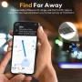 VOCOlinc Smart Bluetooth GPS Tracker Works with Find My APP Anti Lost Reminder Device for Kids Wallet Key Finder Locator Car Tag IOS version-2PCS - Image 5