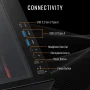 Thermaltake - LCGS View 9870T-270 Gaming Desktop AMD Ryzen 7 9800X3D 2024, 32GB Memory, NVIDIA GeForce RTX 5070 Ti, 2TB NVMe M.2 - Black - Image 3