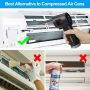 Cordless Air Duster for Computer, Better Choice for Air Can Duster, Compressed Air Can, Air Canister, Spray Air Duster for Computer, w/ 6000mAh Rechargeable Battery, 10W Fast Charging, 33000 RPM - Image 1