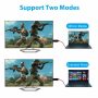 MHL USB-C Type C to HDMI USB A HD TV Cable Adapter For Android Phones Tablet RED - Image 5