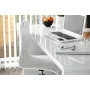 Bronislava High Gloss Home Office White Desk - Sleek Design - Image 3