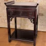 Tall Altar Red End Table - Image 4