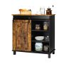 Industrial Storage Cabinet with Sliding Barn Door - Image 3
