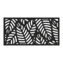 2 ft. x 4 ft. Sanibel Black Polypropylene Decorative Screen Panel - Image 1
