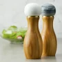 Anolon Pantryware Teakwood and Marble Salt and Pepper Grinder Set, 2-Piece - Image 2