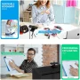 1440P HD Webcam with Microphone, Streaming Computer Web Camera USB PC Desktop Laptop Webcam with Stand/Privacy Cover/Tripod Stand, Autofocus, Noise Reduction for Video Calling/Zoom/Meeting - Image 4