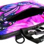 icolor 14.5 15 15.6 Inches Canvas Laptop Shoulder Bag Case,Messenger Bag Sleeve Pouch,Travel Briefcase,Computer Ultrabook Notebook Protective Carrying Bag with Adjustable Strap, Purple Butterfly - Image 4