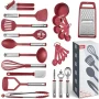 Nylon Black Stainless Steel Utensils (Set of 35) - Image 6