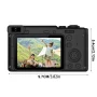 SCNOR HD 1080p Digital Video Cameras,8x Zoom,40MP,Portable Camera,2.4 inch LCD Screen,BlackB - Image 3