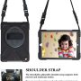 iPad Air Case 1st Generation 2013, TSQ iPad Air 1 Case Heavy Duty Shockproof | Hard Rugged Protective Cover w/Rotating Stand Handle Hand Shoulder Strap for iPad Air 9.7 Inch A1474/A1475/A1476 | Black - Image 5