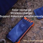 2025 Solar Charger Power Bank Wireless 4 iOS Type-C USB Cables iPhone Android - Image 2