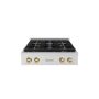 ZLINE - 30 in. Wide 4 Burner Autograph  Satin SteelParamount Built-In Gas Cooktop with DuoPro Burners and Bronze Accents - Stainless Steel - Image 1