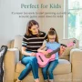 Best Choice Products 30in Kids Acoustic Guitar Beginner Starter Kit w/ Strap, Case, Strings - SoCal Green - Image 6