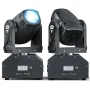 1-Pack 100W Mini LED Moving Head Spotlight - RGBW Stage Light w/ DMX & Sound Control, 11/13 Channels for DJ, Disco, Club, Party, Wedding, Bar Events - Image 1