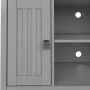 Bush Home Salinas Accent Storage Cabinet with Doors and Shelves, Farmhouse Cabinet Buffets & Sideboards - Image 4