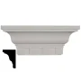4-1/8 in. x 12 in. x 4-1/2 in. Polyurethane Dentil Shelf - Image 1