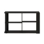 Furinno Romain Narrow Coffee Table with Shelves, Espresso/Black - Image 5