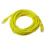 15 ft. Cat6 Snagless Unshielded (UTP) Network Patch Cable, Yellow - Image 2