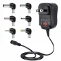 Dteck 12W Universal Charger AC/DC Adapter Switching Power Supply with 6 Selectable Adapter Plugs (can't work with Laptop) - Image 2