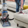 BISSELL - TurboClean Pet Upright Vacuum Carpet Cleaner - Black with Cobalt Blue Accents - Image 3