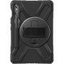 SaharaCase - Raider-X Series Hand Strap Case for Samsung Galaxy Tab S8, Tab S9, Tab S9 FE, S10 FE, and S10 Lite (2025) - Black - Image 1