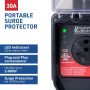 Progressive Industries SSP-30XL Portable RV Smart Surge Protector, Black, 30 Amp - Image 2