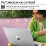 HP - 17.3" Full HD Laptop - AMD Ryzen 5 7520U 2023 - 8GB Memory - 512GB SSD - Natural Silver - Image 3