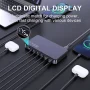 Ueetop 175W GaN USB C Charger LED Display 6-Port Desktop Charger Type C PD 100W PPS 45W Fast Charging for MacBook Samsung iPhone - Image 2