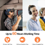 Trucker Bluetooth 5.2 Wireless Headset With Noise Cancelling Mic For Phones PC - Image 2