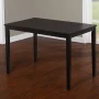 TMS Mason 5-Piece Cross Back Indoor Dining Set, Includes Table and Chairs, Black - Image 5