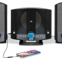 GPX HM3817DTBK Compact Disc Home Music System with AM/FM Stereo Radio - Image 2
