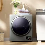 Costway Electric Tumble Compact Laundry Dryer Stainless Steel Wall Mounted 1.5 cu .ft. - Image 2