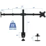 Mount-It! Adjustable Height Dual Desk Full-Motion Monitor Mount - Image 2