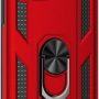 SaharaCase - Military Kickstand Series Carrying Case for Apple iPhone 12 Pro Max - Red - Image 1