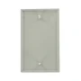 1-Gang Brown Blank Plate Nylon Standard Wall Plate (1-Pack) 80714 - Image 6