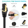Cat 8 Ethernet RJ45 Cable Super Speed 40Gbps Patch LAN Network Gold Plated Lot - Image 4