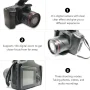 Digital Camera Vlogging Camera for YouTube 3 Inch Screen Compact Camera for Beginners Teens Photography-Black - Image 5